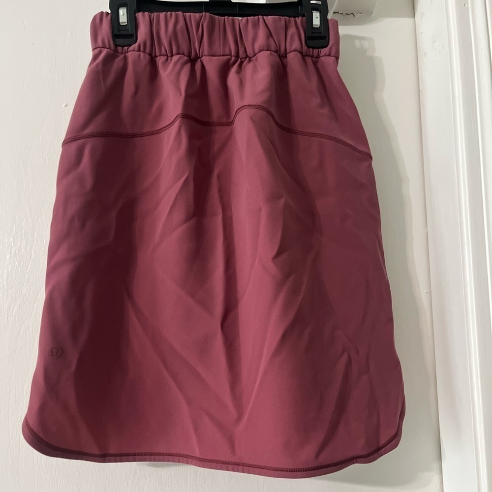 Lululemon Athletica Mauve A-Line Skirt